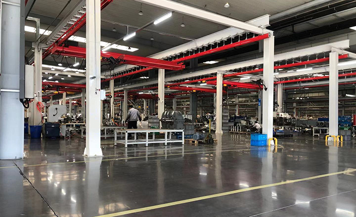 菲律宾欧博(股份)有限公司官网股份减速机车间